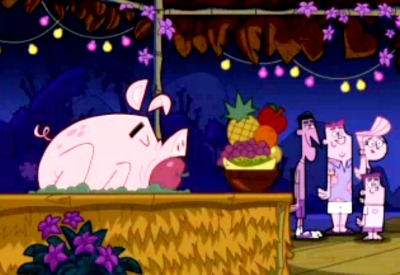 Fairly Oddparents luau pig